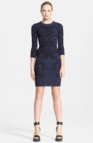 Thumbnail for your product : Alexander McQueen Lace Jacquard Knit Dress