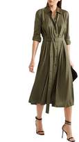 Thumbnail for your product : Diane von Furstenberg Silk-Blend Shirt Dress