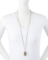 Thumbnail for your product : Givenchy Silvertone Pyrite Pendant Necklace
