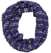 Thumbnail for your product : Missoni Striped Knit Infinity Scarf Indigo Striped Knit Infinity Scarf