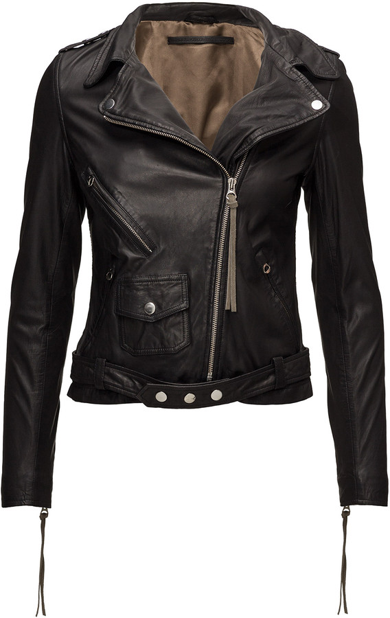 mdk london thin leather jacket