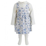 Thumbnail for your product : Emile et Rose Delia Two-In-One Blue Cord Dress