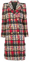 Thumbnail for your product : Alexandre Vauthier Oversized Check Coat