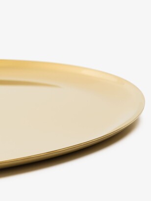 Hay Gold Tone Serving Tray - Unisex - Stainless Steel