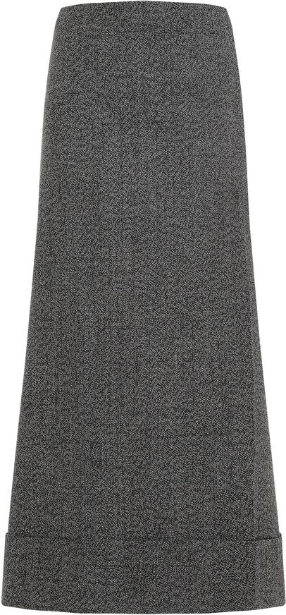 Prada High-Waist A-Line Maxi Skirt