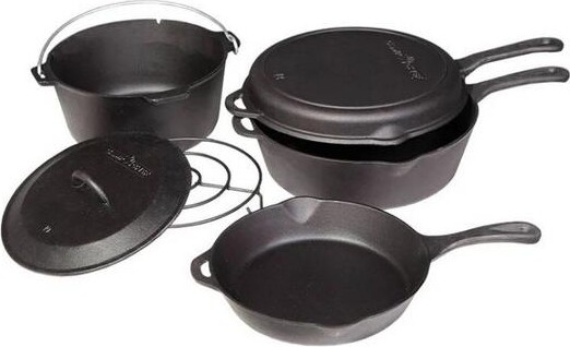 Camp Chef 6-Piece Cast Iron Set