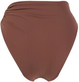 Thumbnail for your product : Magda Butrym Ruched High Waist Bikini Bottoms