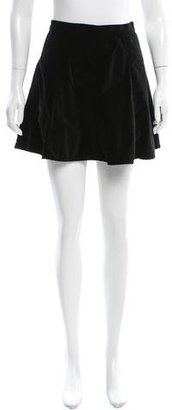 Rag & Bone Velvet Mini Skirt