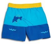 Thumbnail for your product : Florence Eiseman Infant's Colorblock Dolphin Swim Trunks