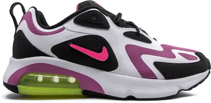 pink black nike