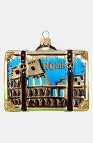 Thumbnail for your product : Nordstrom 'Rome' Glass Suitcase Ornament