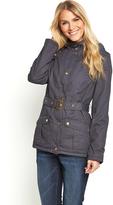 Thumbnail for your product : South Wax Effect Belted Jacket