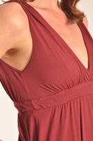 Thumbnail for your product : Gypsy 05 Organic Long Maxi Dress in Garnet Burgundy