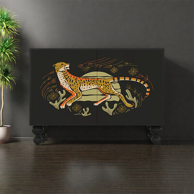 East Urban Home French-style retro minimalist sideboard