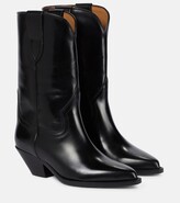 Thumbnail for your product : Isabel Marant Dahope leather Western boots