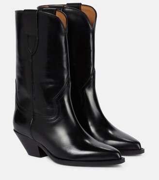 Isabel Marant Dahope leather Western boots