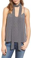 Thumbnail for your product : AG Jeans Lisette Cotton Tank & Scarf
