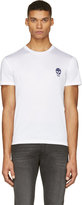 Thumbnail for your product : Alexander McQueen White Skull Logo T-Shirt