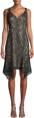 Elie Tahari Mariya Sleeveless Lace Dress