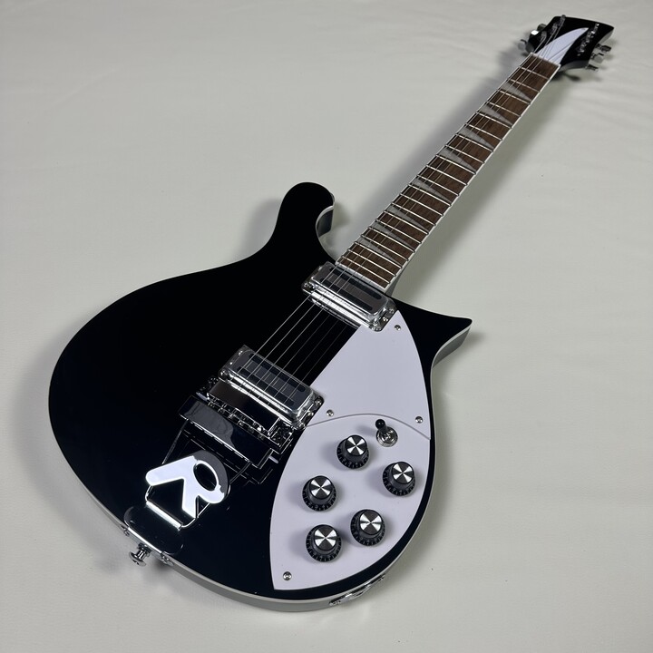 Free Shipping RICKENBACK 620 Electric Guitar Black Color 6-string black guitar factory wholesale