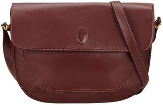 Cartier Vintage Red Leather Handbag