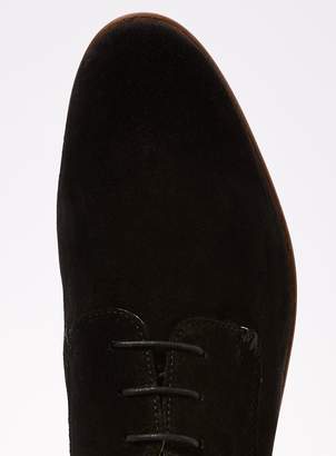 TopmanTopman Black Suede 'Nova' Derby Shoes