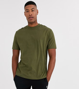 Thumbnail for your product : ASOS DESIGN Tall organic relaxed t-shirt with crew neck in khaki