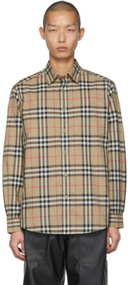 mens burberry style shirt