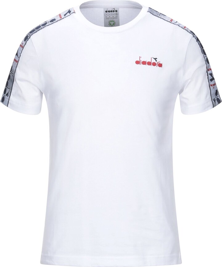 Diadora T-shirt White - ShopStyle