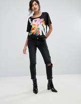 Thumbnail for your product : Love Moschino Floral Print T-Shirt