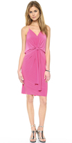 Thumbnail for your product : MISA Knee Length Dress with Knot Detail