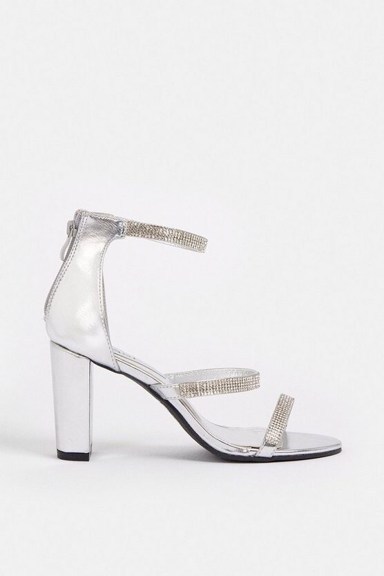 Diamante Heeled Sandals | Shop the world's largest collection of 