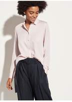 Thumbnail for your product : Vince Satin Slim Fit Blouse