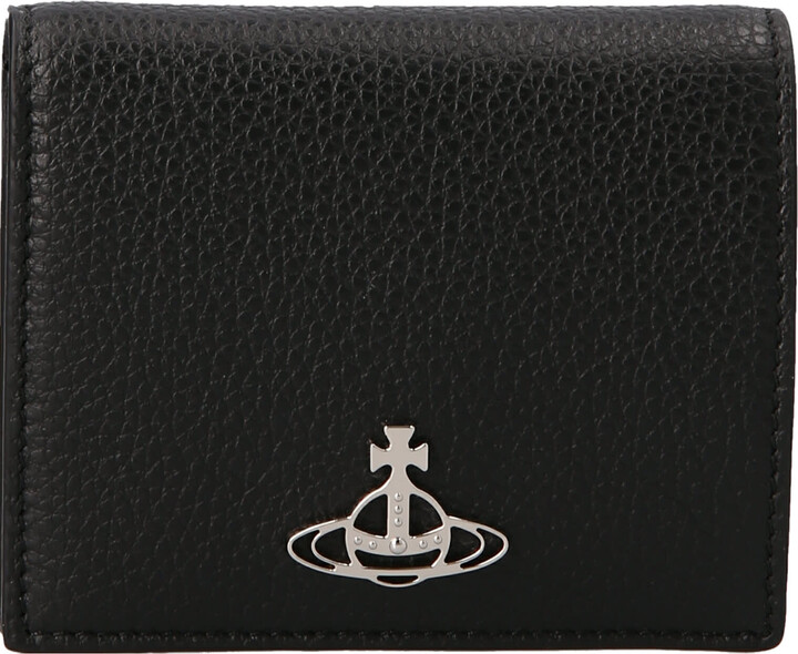 Vivienne Westwood Logo Leather Wallet - ShopStyle