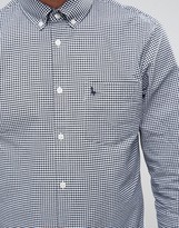 Thumbnail for your product : Jack Wills Gingham Oxford Shirt in Regular Classic Fit-Navy