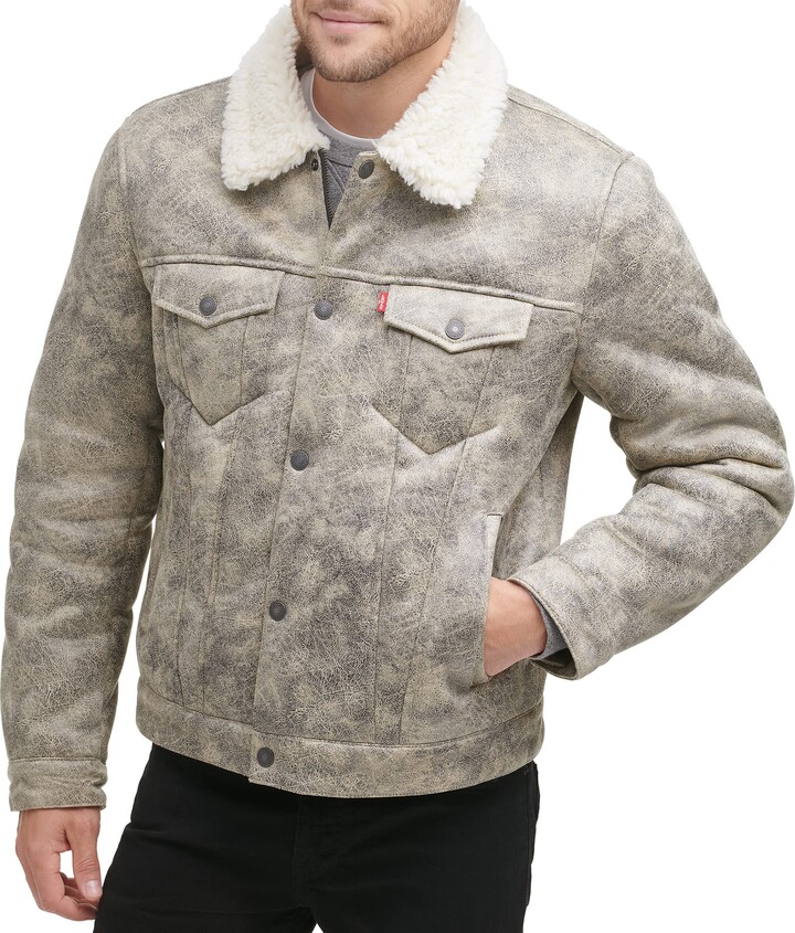 Men's Sherpa-lined Jackets ShopStyle UK
