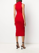 Thumbnail for your product : Balmain Button-Detail Ribbed Knit Dress