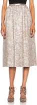 Thumbnail for your product : Rochas Silk Knee Length Skirt