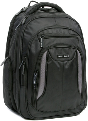perry ellis black backpack