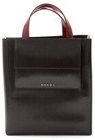 Thumbnail for your product : Marni Museo Small Leather Tote Bag - Black