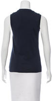 Thumbnail for your product : Chanel Sleeveless Jersey Knit Top
