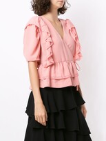 Thumbnail for your product : Olympiah Miazi ruffled blouse