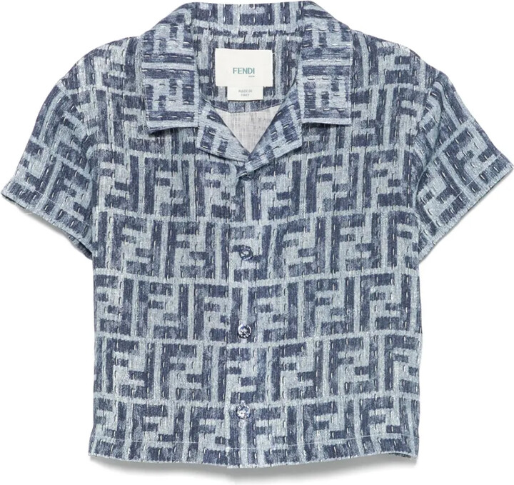 Fendi Kids FF-print shirt