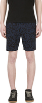 Thumbnail for your product : Marc by Marc Jacobs Navy Malibu Print Shorts