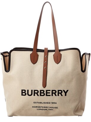 Burberry Logo Large Tote - ShopStyle