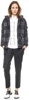 Thumbnail for your product : Band Of Outsiders Nylon Check Puffer Jacket