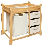 Thumbnail for your product : Badger Basket Changing Table with Hamper and Baskets - Natural