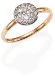 Pomellato Sabbia Diamond & 18K Rose Gold Small Ring