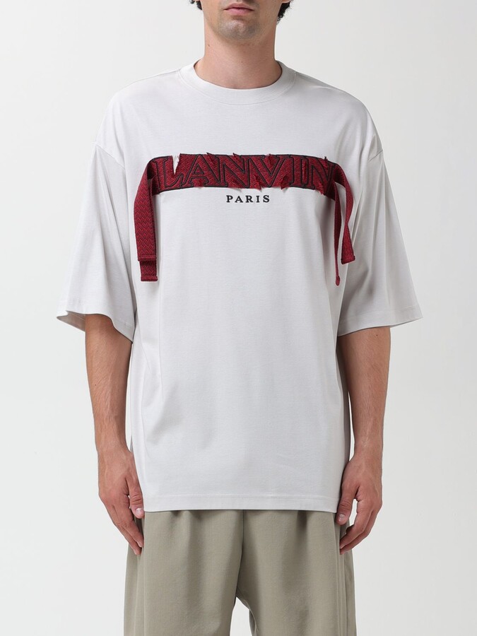 Lanvin T-shirt men - ShopStyle