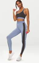 Thumbnail for your product : PrettyLittleThing Charcoal Sport Crop Top